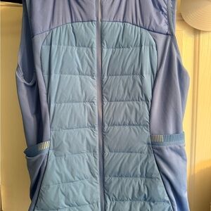 Lululemon Athletica Blue Quilted Vest